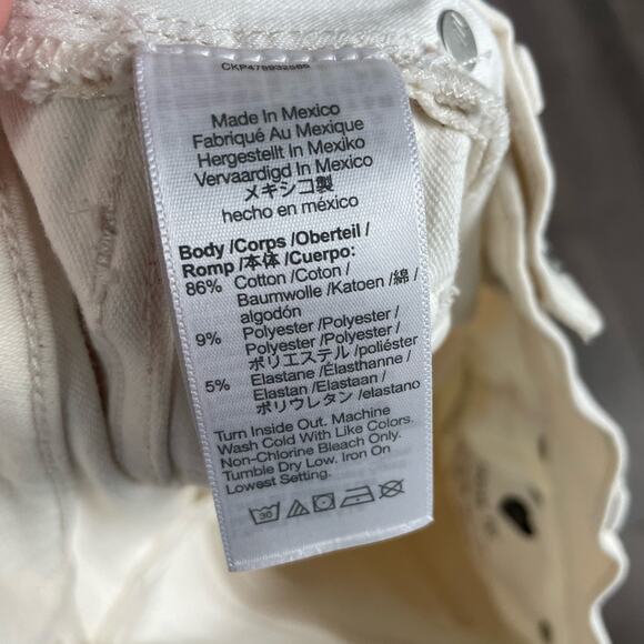 Madewell Mid Rise Perfect Vintage Tapered Vintage Canvas Jeans US Women's 30P - Picture 4 of 6